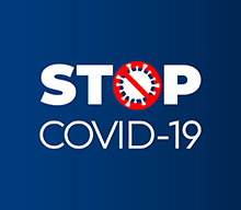 Grafika STOP COVID-19